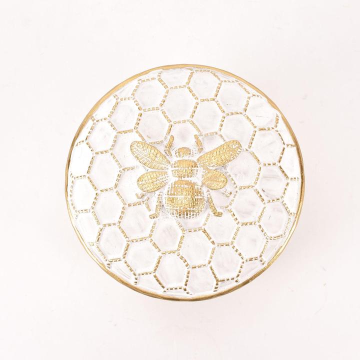 Actual product image Hestia Honey Bee Resin Trinket Box