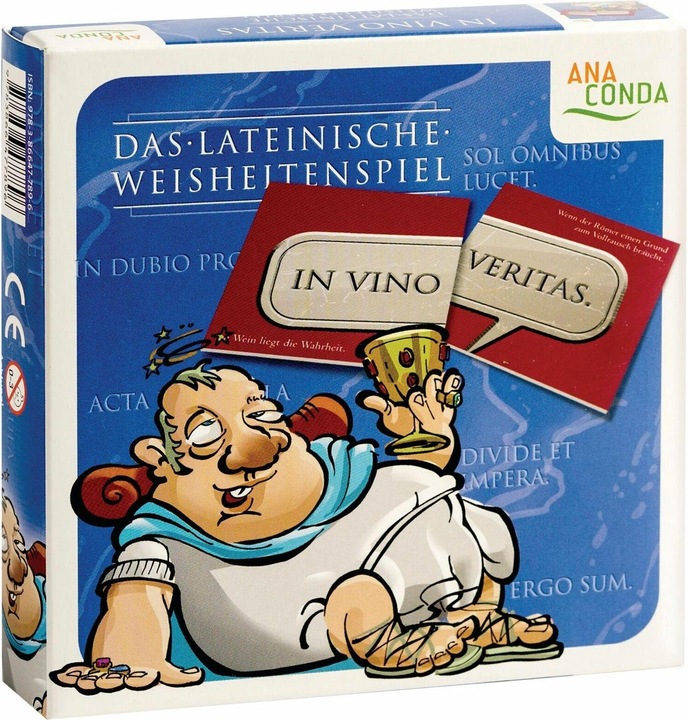 Immagine prodotto In vino veritas Il gioco della saggezza in latino (Tedesco)