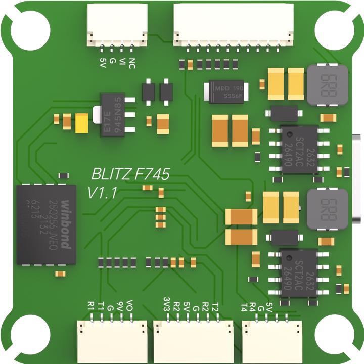 Actual product image iFlight BLITZ F745 Flight Controller