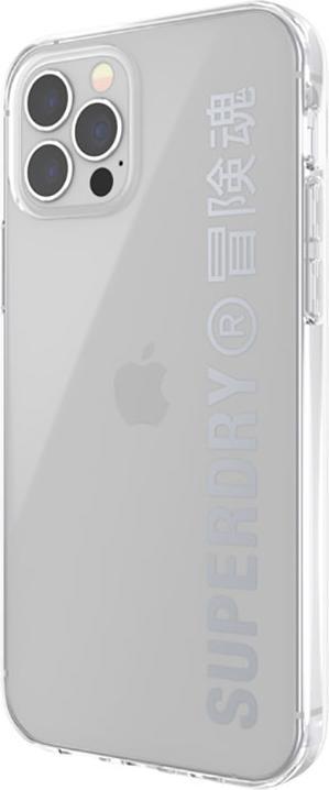 Produktbild Superdry Snap iPhone 12/12 Pro Clear Cas e silver (Apple iPhone 12, Realme 12 Pro+)