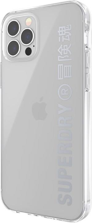Produktbild Superdry Snap iPhone 12/12 Pro Clear Cas e silver (Apple iPhone 12, Realme 12 Pro+)