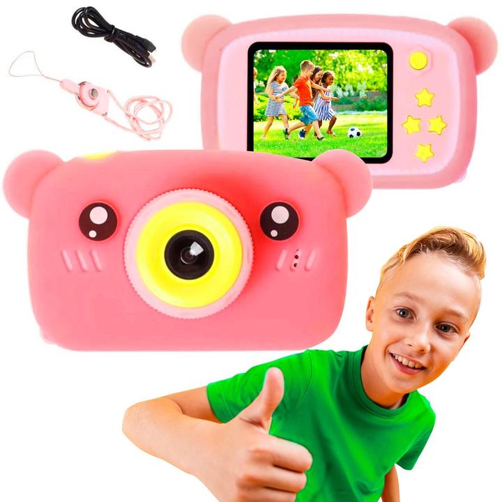 Actual product image Xinjia Extralink Kids Camera H25 Pink