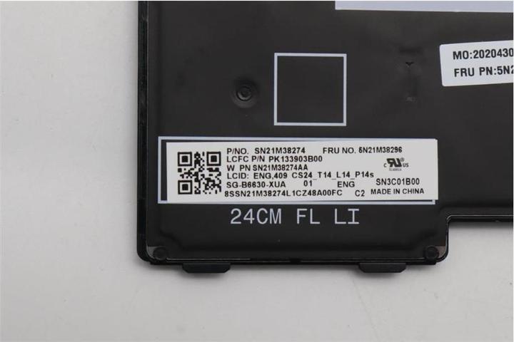 Produktbild Lenovo NB KYB 4C4TT50B-BK-LTN-ENG