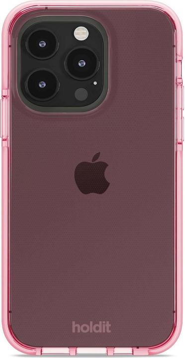 Actual product image Holdit Back Cover Seethru iPhone 14 Pro Pink (Apple iPhone 14 Pro)