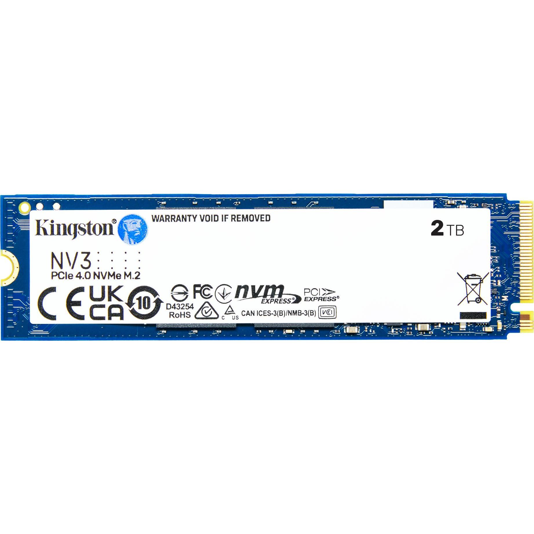 Kingston NV3 (2000 GB, M.2 2280), SSD