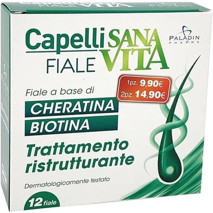 Sana Vita Paladin Pharma Sanavita Hair Restructuring Ampullen 12 Ampullen