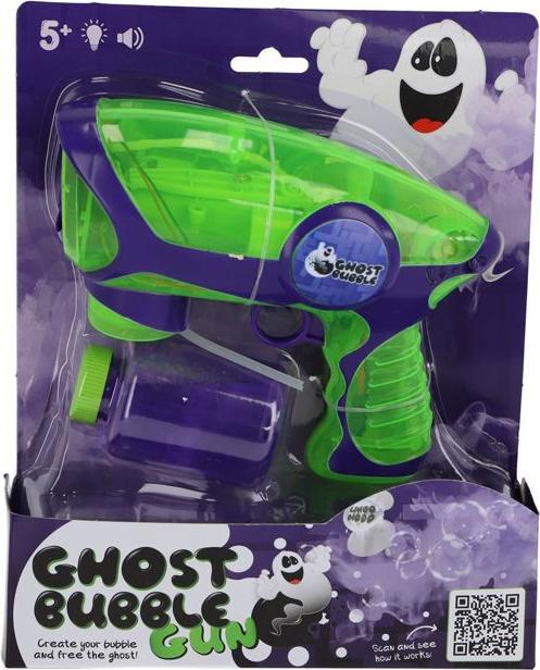 Produktbild Ghost Bubble Gun + Handschuh + Flasche Seifenblasen