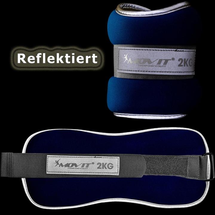 Produktbild Movit Gewichtsmanschetten (2 x 2 kg)