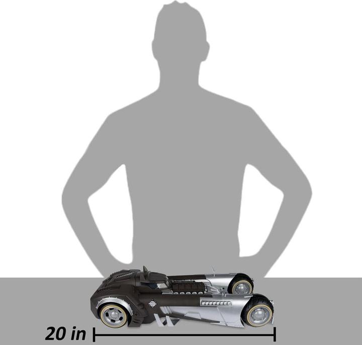 Produktbild McFarlane DC Multiverse Fahrzeug White Knight Batmobile (Gold Label) 18 cm