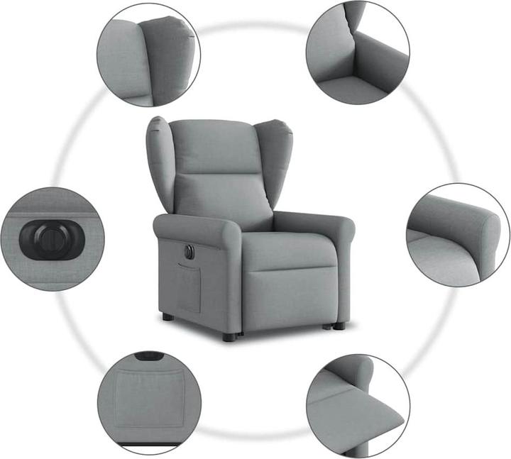 Actual product image vidaXL Relaxsessel mit Aufstehhilfe