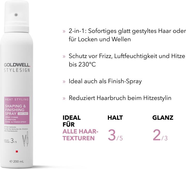 Produktbild Goldwell StyleSign Heat Styling Form- & Finish-Spray (200 ml)