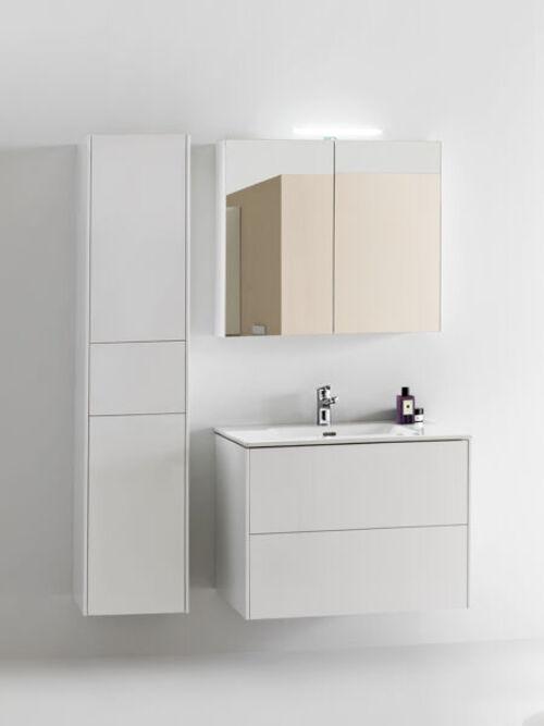 Immagine prodotto Laufen Pro S Set Base 800, lavabo, 1 foro per rubinetto, troppopieno, con mobiletto, 2 cassetti, 800