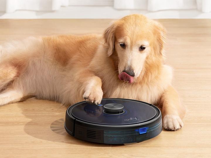 Actual product image eufy L35+ Robot Vacuum Cleaner and Mop Black (Wiping cloth)