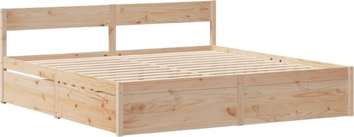 Image du produit vidaXL Bettgestell (140 x 190 cm)