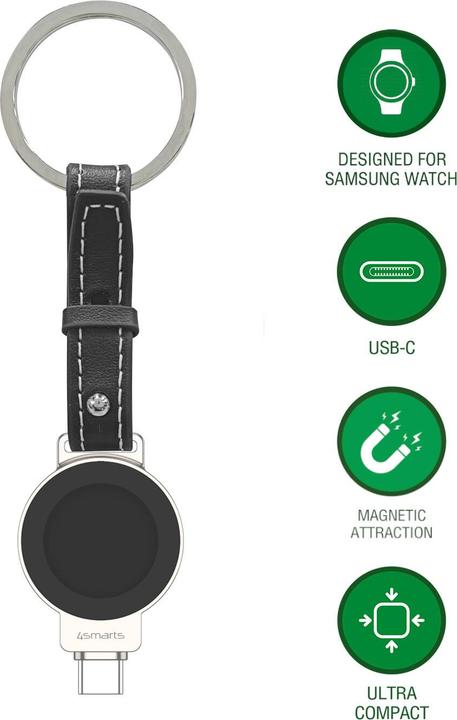 Actual product image 4smarts Wireless Charger für Smartwatches (2.50 W)
