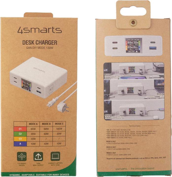 Immagine prodotto 4smarts Caricabatterie da tavolo (100 W)