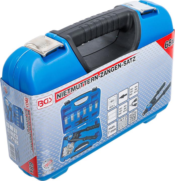 Actual product image BGS Nut Riveter M3 - M10 68 pcs. (330 mm)