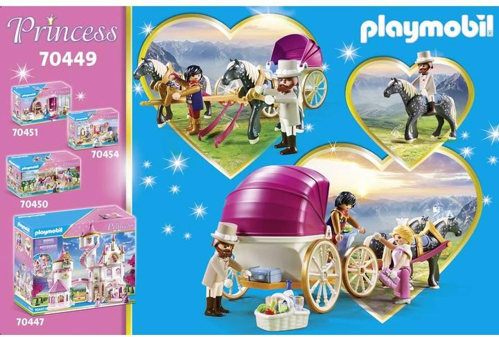 Produktbild Playmobil Romantische Pferdekutsche (70449, Playmobil Princess)