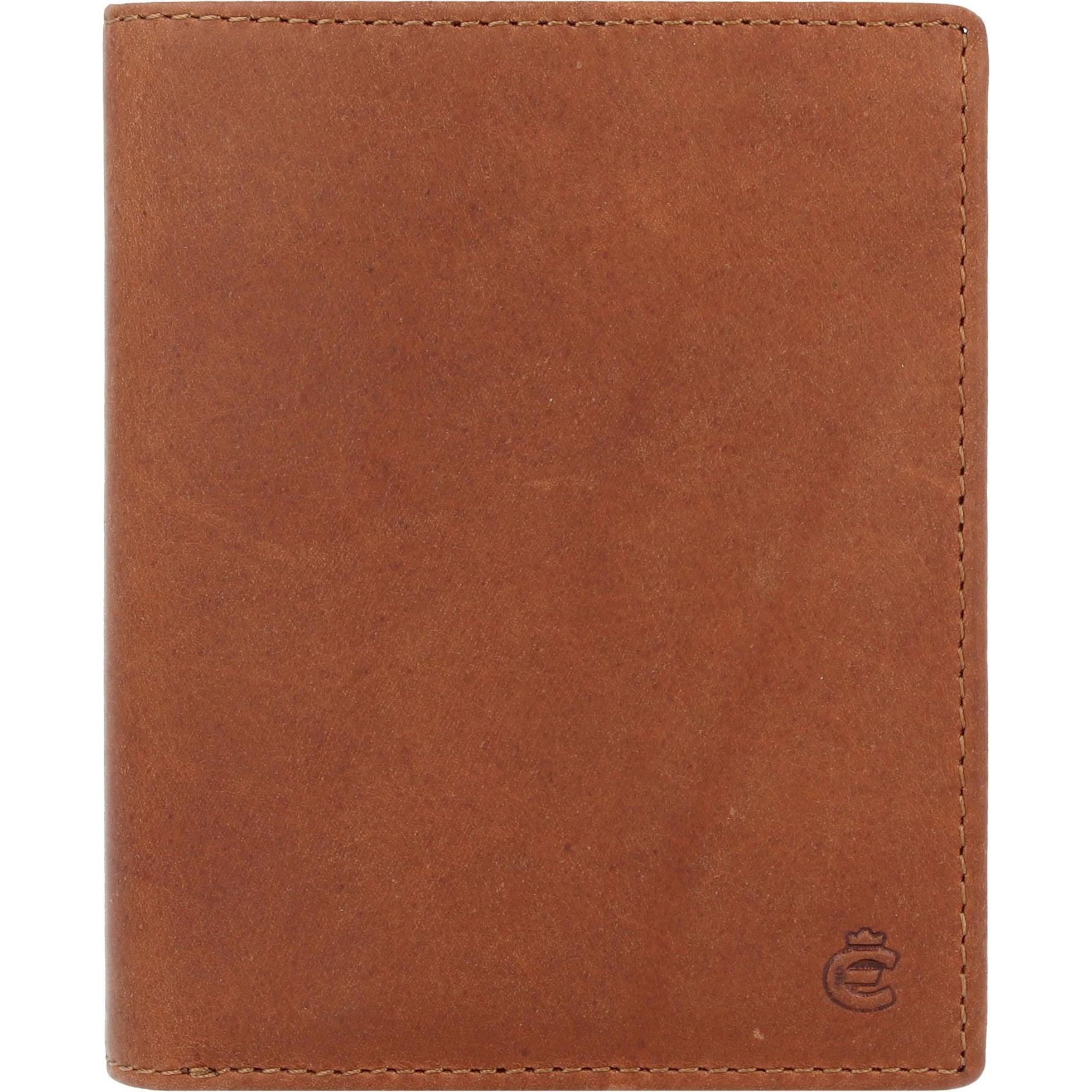 Esquire, Herren, Portemonnaie, Dallas Geldbörse RFID Schutz Leder 10.5 cm, Braun