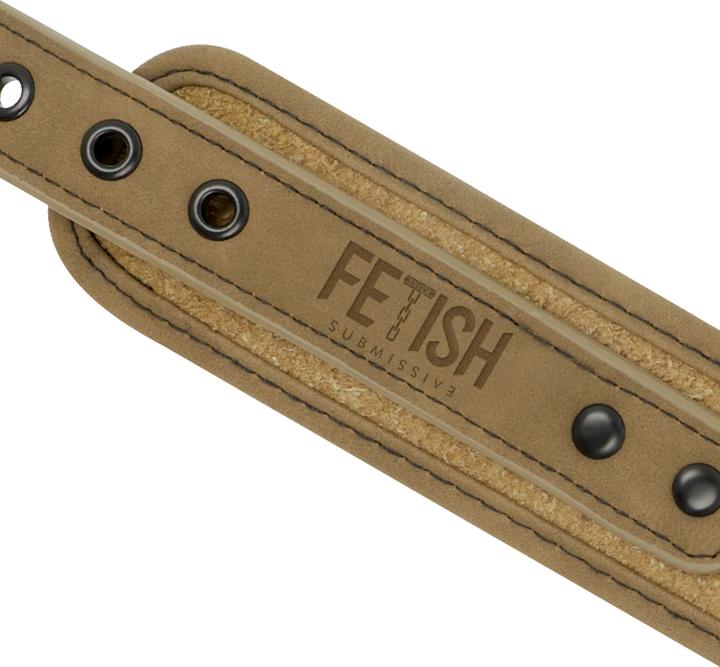 Actual product image Fetish submissive Collar & Leash vegan leather