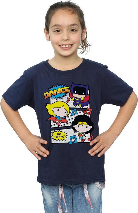 Produktbild Chibi Super Friends Dance TShirt Mädchen (152, 158)