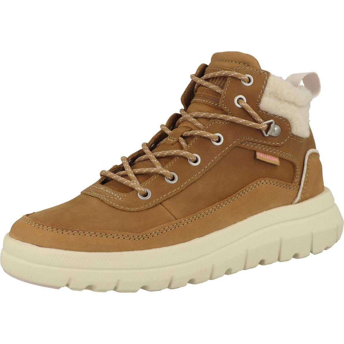 Palladium, Damen, Boots + Stiefel, sneakers pallaflex cuff warm, Braun, (41)