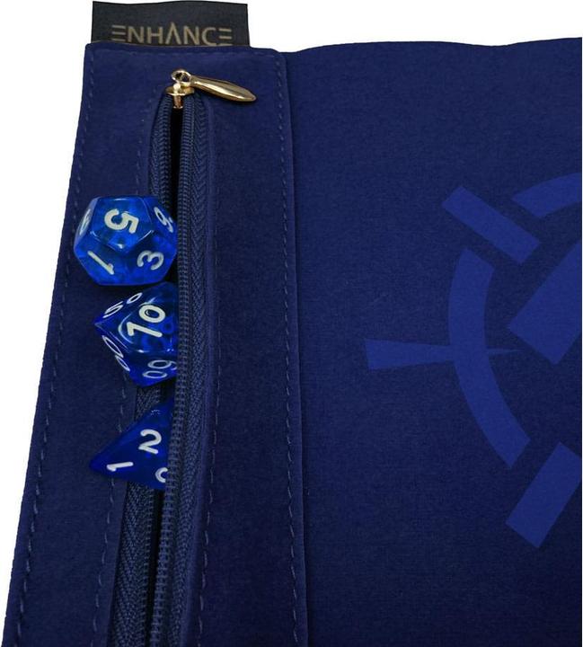 Image du produit Enhance Tabletop Roll on a Scroll Würfeltasche mit Würfel Blau