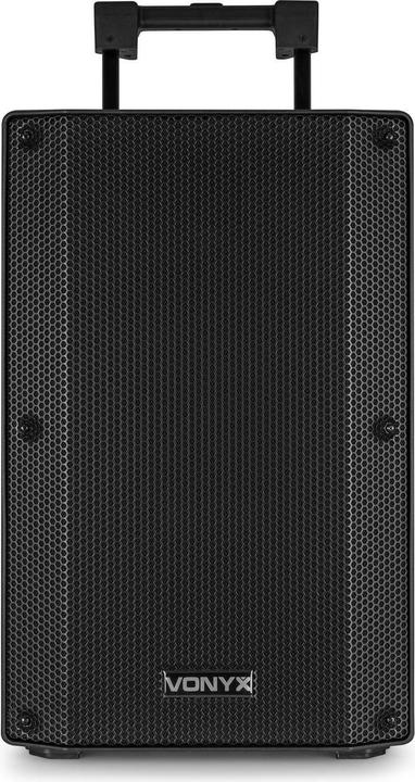 Immagine prodotto altoparlante - Vonyx VSA500 - Altoparlante da carrello con Bluetooth e 2 microfoni a filo - 800W (Attivo)