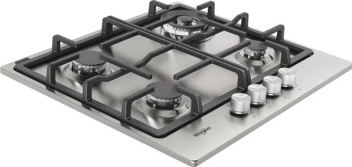 Actual product image Whirlpool TGML 661 IX R Stainless steel Integrated 58 cm Gas hob 4 zone(s)