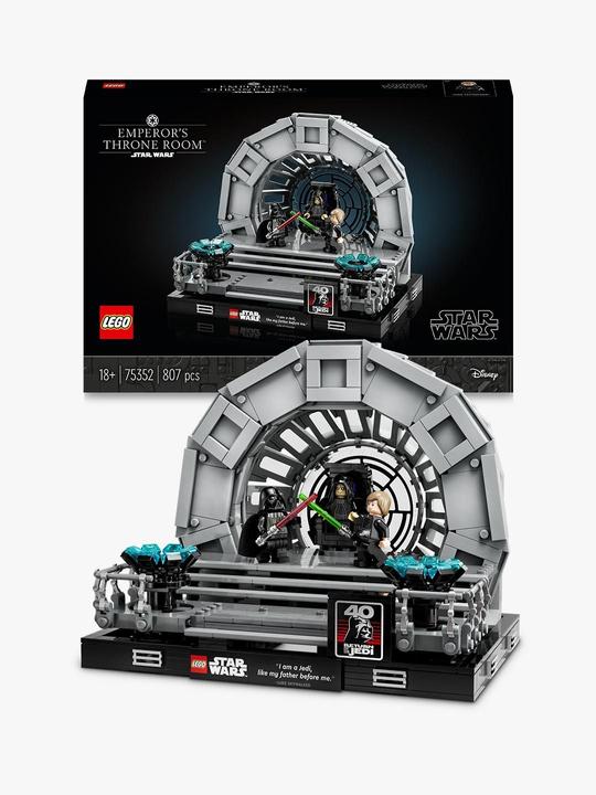 Produktbild LEGO Thronsaal des Imperators - Diorama (75352, LEGO Star Wars)
