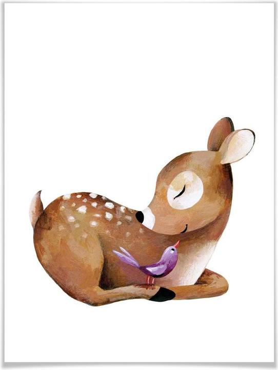 Image du produit Trenddeko chevreuil (60 x 80 cm)