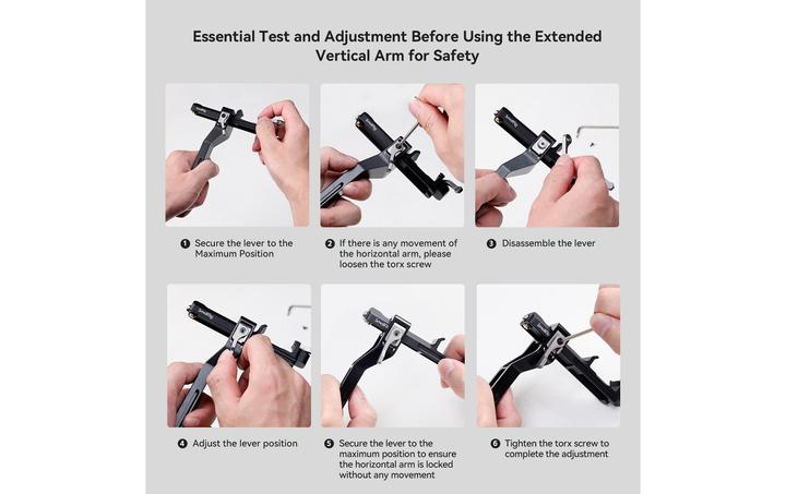 Produktbild SmallRig 4196 Extended Vertical Arm for DJI RS 3 Mini