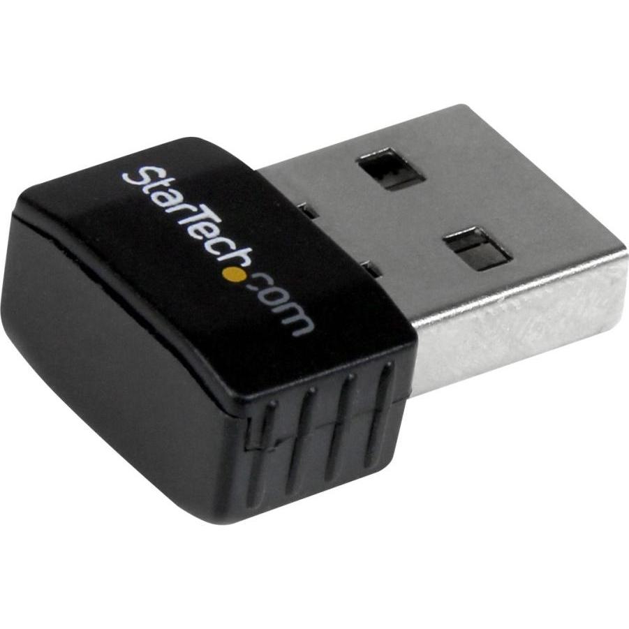 StarTech USB300WN2X2C (USB 2.0), Netzwerkadapter, Schwarz