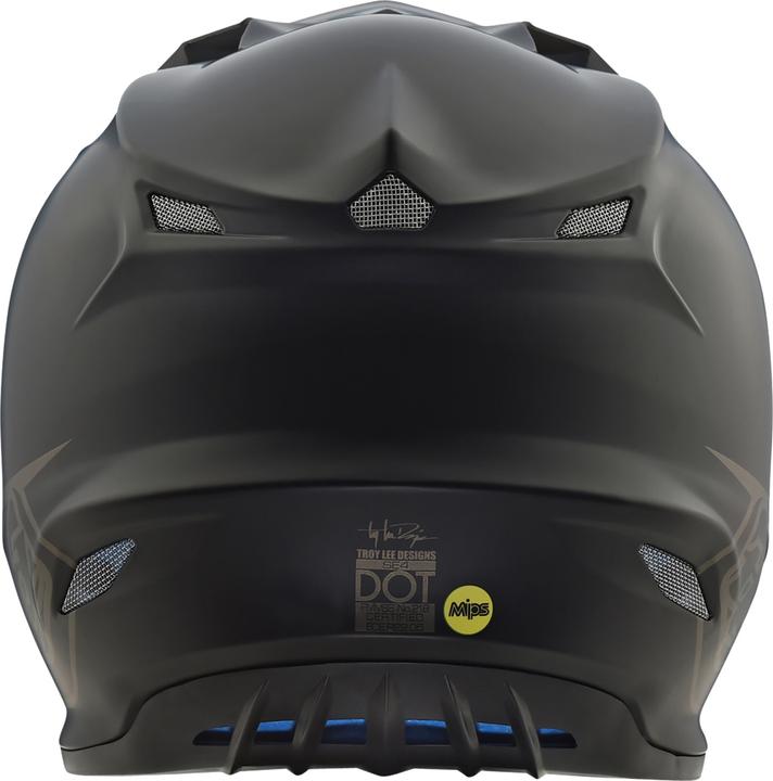 Actual product image Troy Lee Designs SE4 Polyacrylite Helmet - Mono (55 - 56 cm, S)