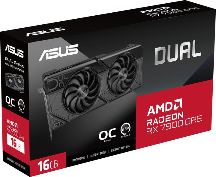 Actual product image ASUS Dual RX 7900 GRE OC Edition (16 GB)