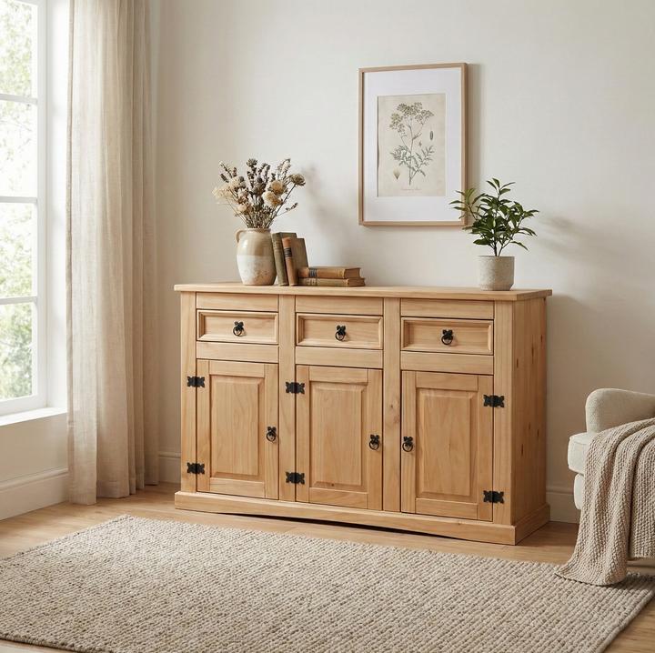 Produktbild Ebuy24 Sideboard New Mexico (132 x 44 x 84 cm)