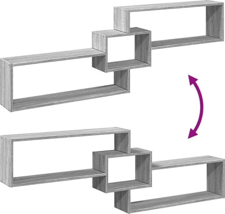 Actual product image vidaXL Wall cabinet (158 x 18 x 53 cm)