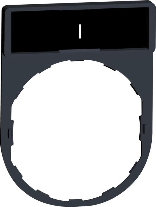Produktbild Schneider Electric Schildträger 30x40mm, für Ř 22 Geräte, ZBY2147
