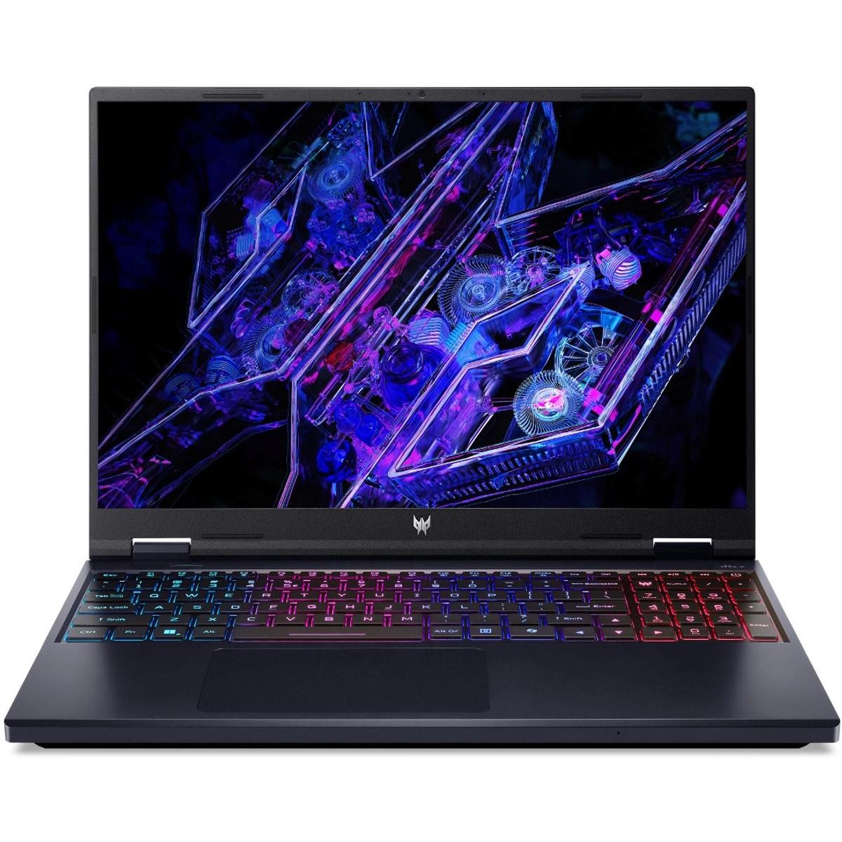 Acer Predator Helios Neo 18 (18", 512 GB, 16 GB, Eng. Int., Intel Core i7-14650HX), Notebook, Schwar