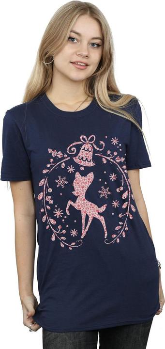 Produktbild Disney Bambi Christmas Wreath TShirt (XXL)