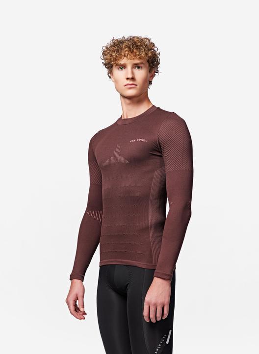 Actual product image Van rysel Bike underwear long sleeve Racer 2 dark red (M)