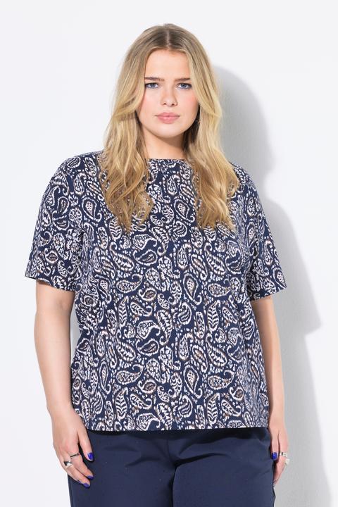 Image du produit Studio Untold T-shirt oversize, imprimé cachemire (42, 44)