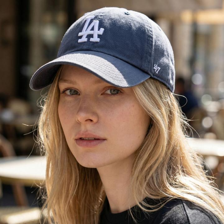 Produktbild 47 Brand Strapback Cap - Clean Up La Dodgers Vintage Navy (One Size)