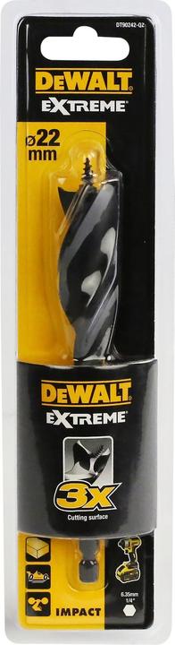 Actual product image DeWalt Wood drill 22x152mm (4-22 millimetres)