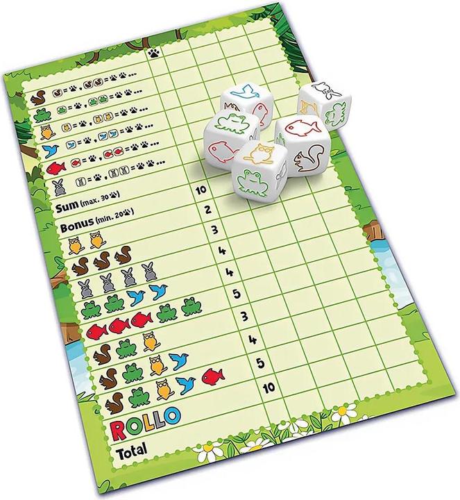 Actual product image Rollo (Dutch, English, French, German, 2 - 6 Players)