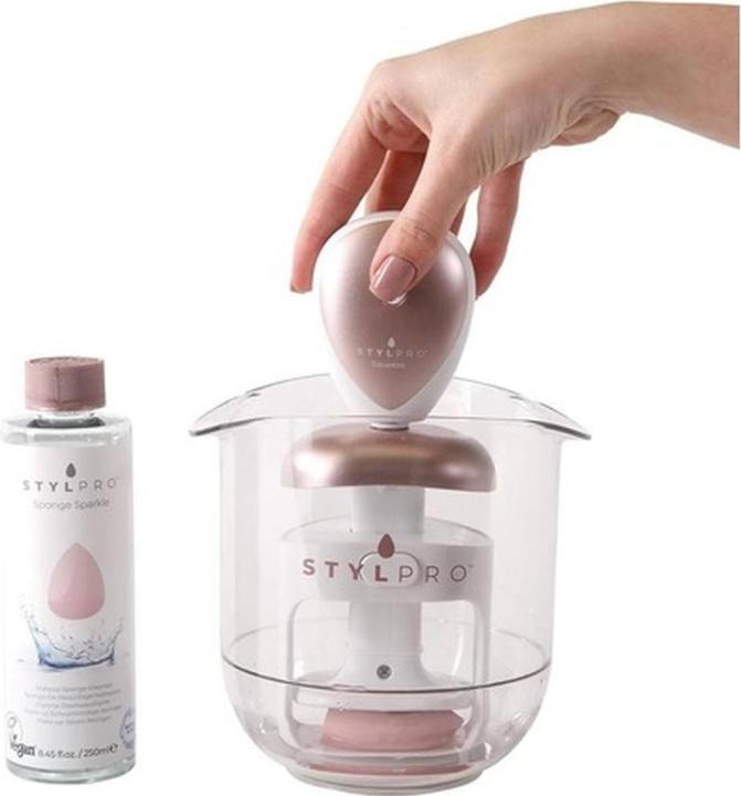 Produktbild Stylideas Stylpro Vegan Sponge Sparkle Cleanser 250ml (Reinigungstücher Gesicht, 250 ml)