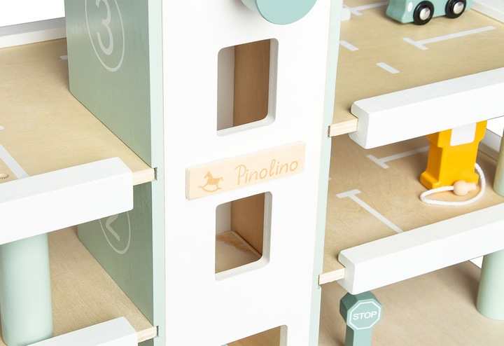 Actual product image Pinolino Parking garage 'Kurt' with accessories