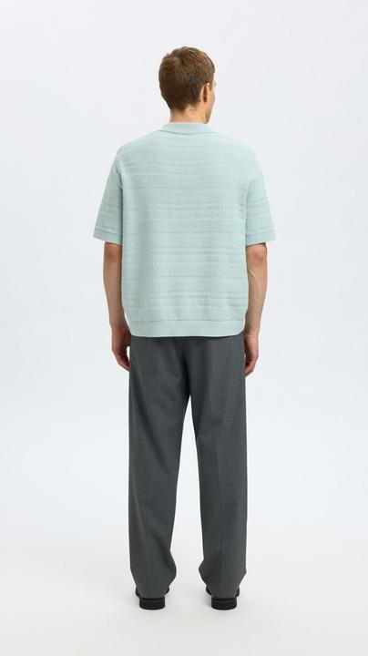 Actual product image Selected Homme Textured Polohemd aus Strick (M)