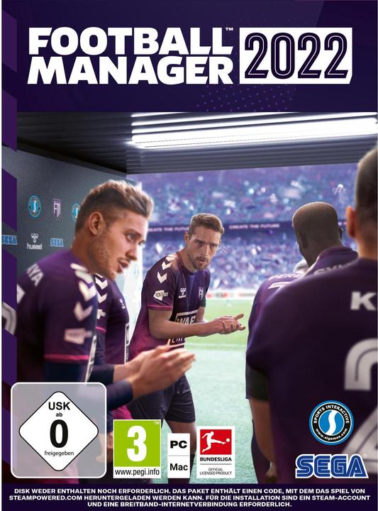 Actual product image Sega Football Manager 2022 (PC, DE)
