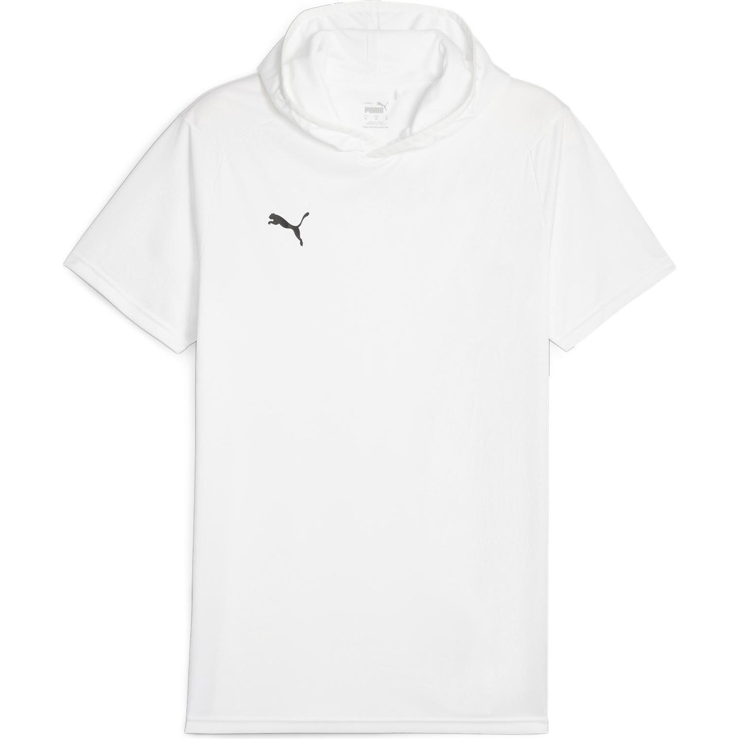 Puma, Herren, Sportshirt, Hoops Team SS Shooting Shirt (XL), Weiss, XL
